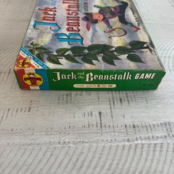 Rare, vintage 1958 Transogram Jack and the Beanstalk Adventure Game - Picture 7 of 10